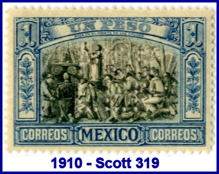 Mosler Safe Co. 1910 perfin